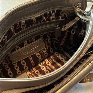 Elegant Metallic Shoulder Bag